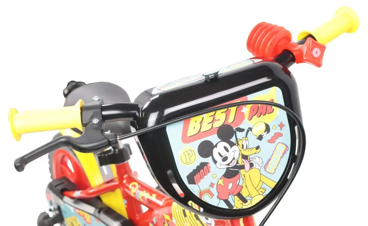 Bicicletta Bambino 12" Mickey Mouse 3 anni 6/7