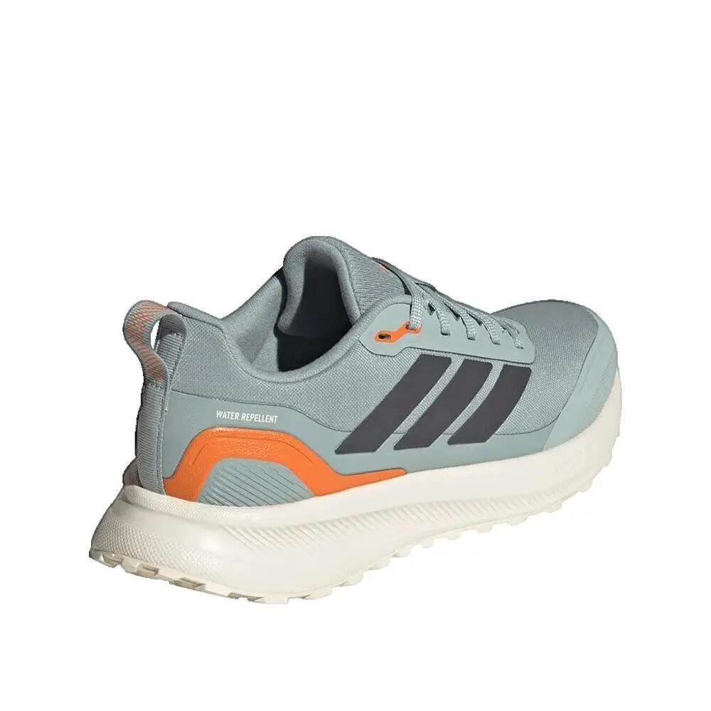 Scarpe da trail adidas Runfalcon 5 TR Verde/Grigio/Arancio 4/8