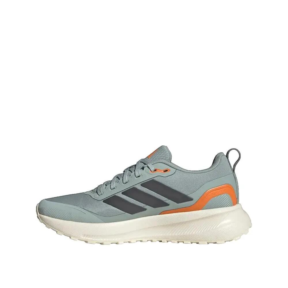 Scarpe da trail adidas Runfalcon 5 TR Verde/Grigio/Arancio 3/8