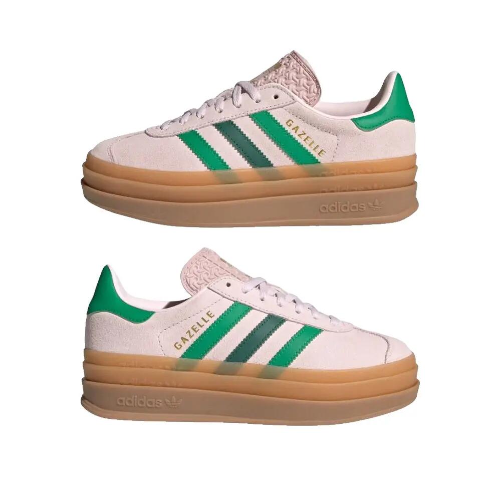 Chaussures adidas Gazelle Bold Rose/Vert 2/8