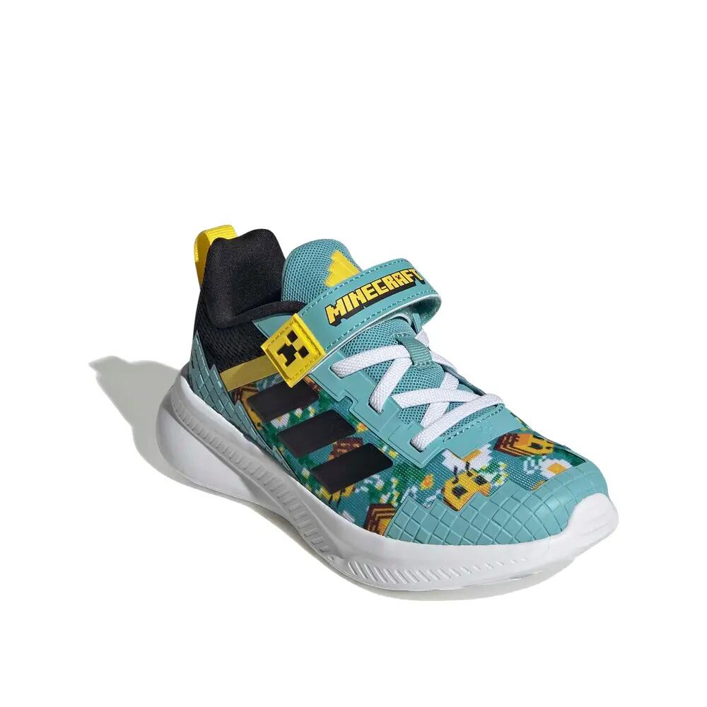 Zapatillas adidas Fortarun 4.0 EL Minton/Negro/Amarillo 6/6