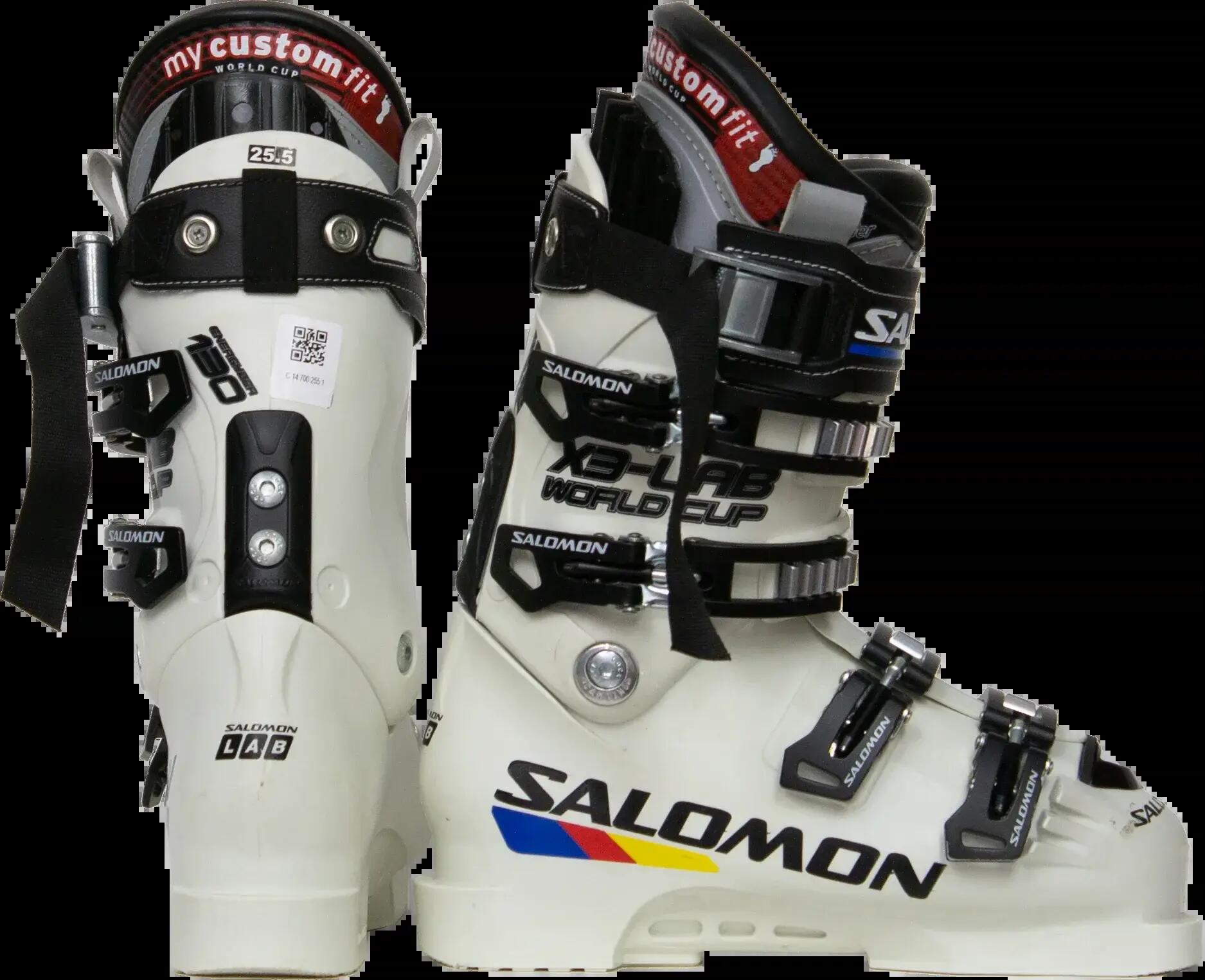 Tweedehands - Skischoenen Salomon X3-Lab 130 WC 39.5 3/4
