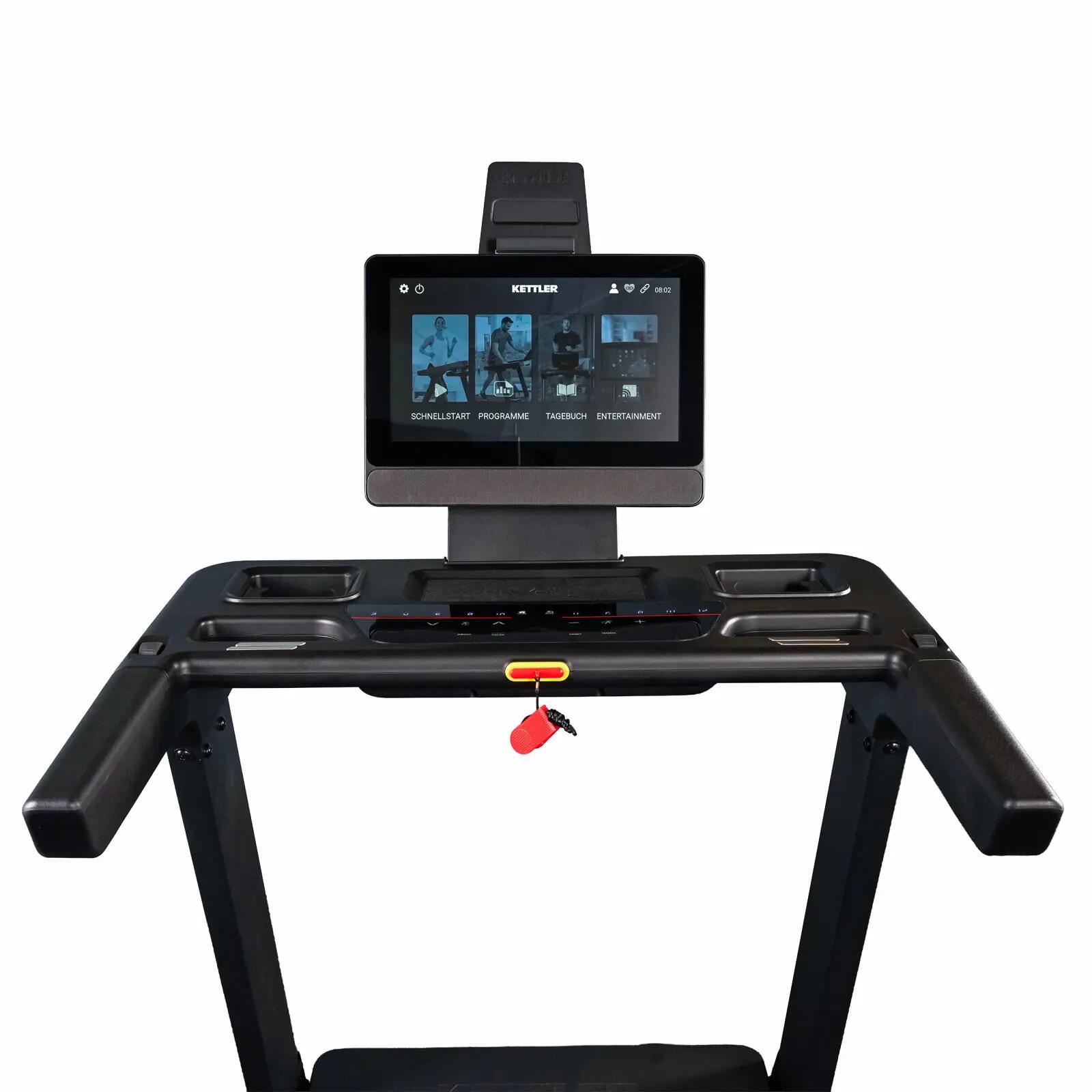Loopband - Thuisfitness - Kettler Alpha Run 800 - 22 km/u, 155 x 51 cm 3/4