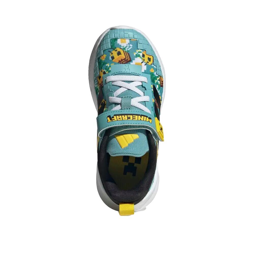Zapatillas adidas Fortarun 4.0 EL Minton/Negro/Amarillo 3/6