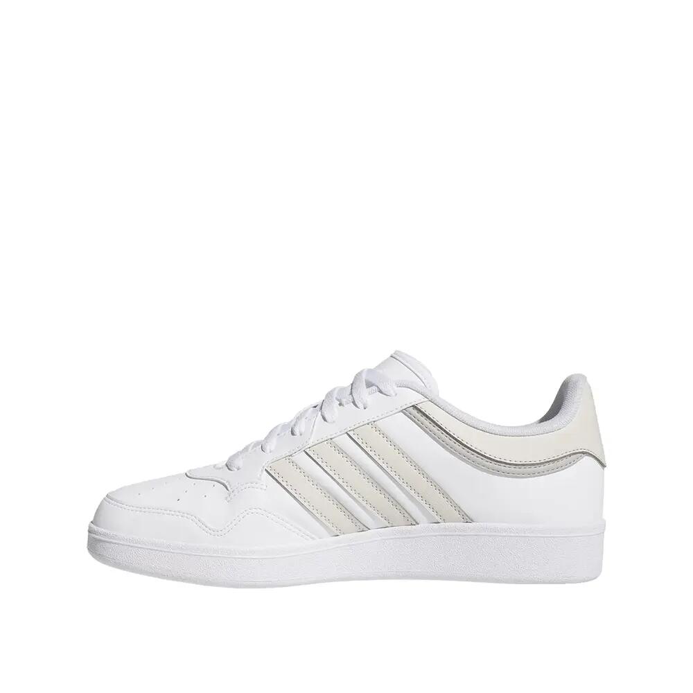 Zapatillas adidas Hoops 4.0 Blancas/Grises/Naranjas 3/8