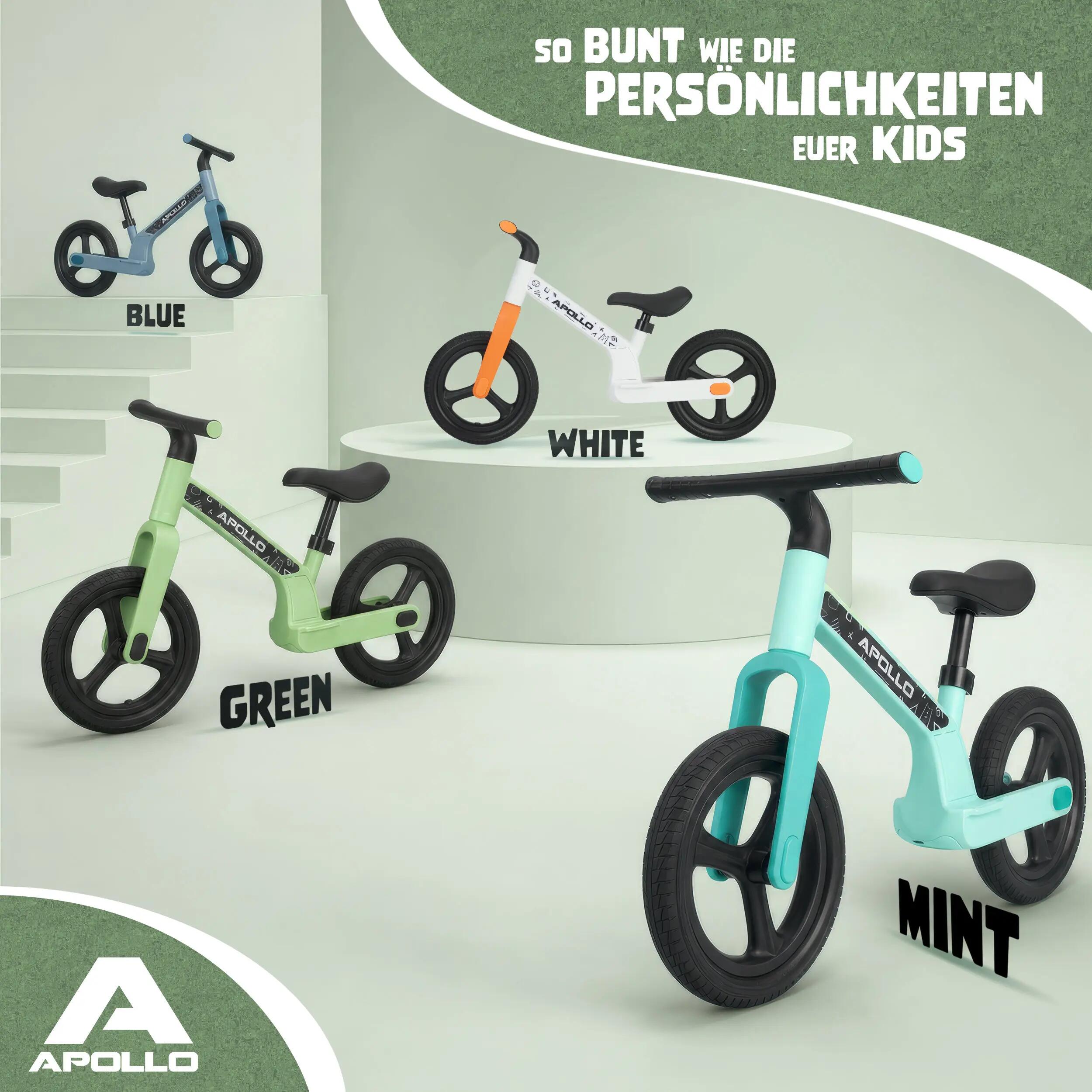 Bici senza pedali Bambini 2 anni luminosa Trailbuddy LED Verde 7/7