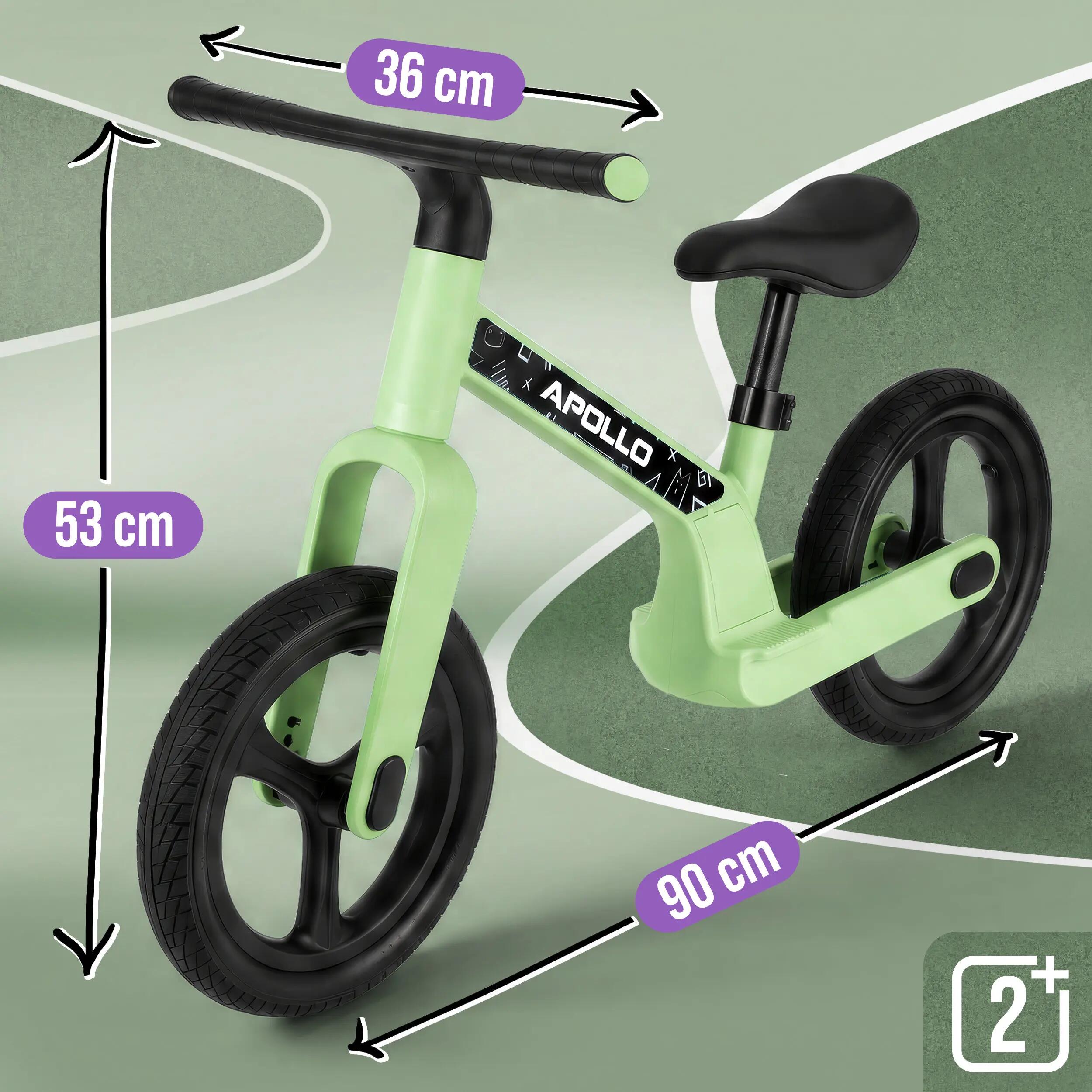 Bici senza pedali Bambini 2 anni luminosa Trailbuddy LED Verde 2/7