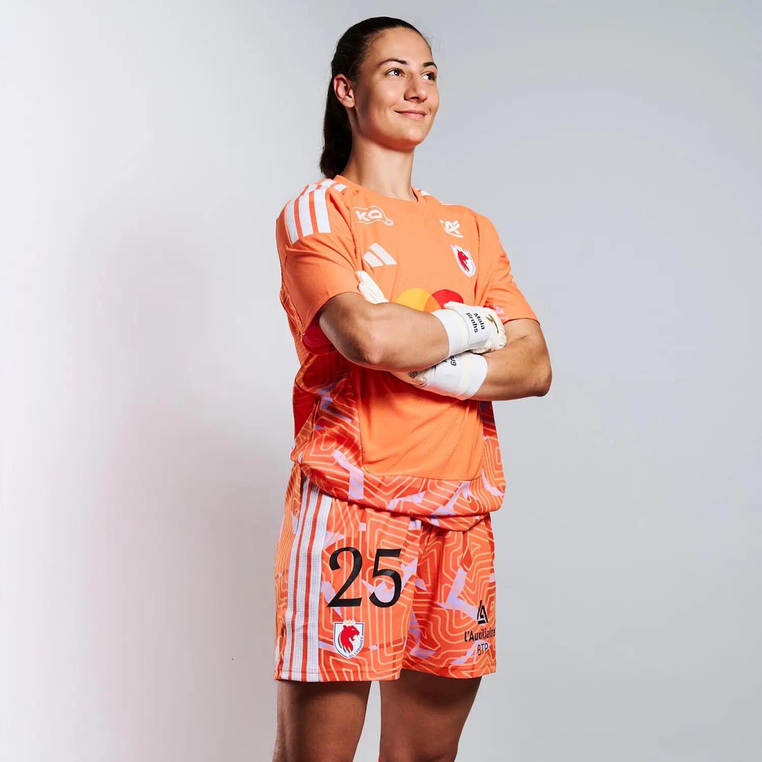 Maillot Gardienne Orange OL Lyonnes 26-27 5/5