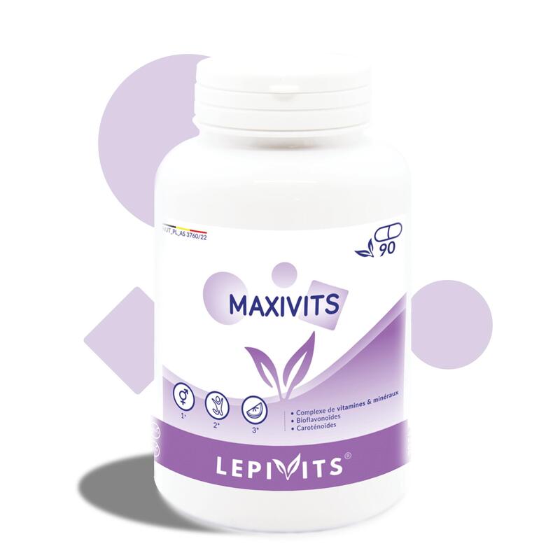 MAXIVITS - MULTIVITAMINE- EN MINERALENCOMPLEX - 90 VEGANISTISCHE CAPSULES