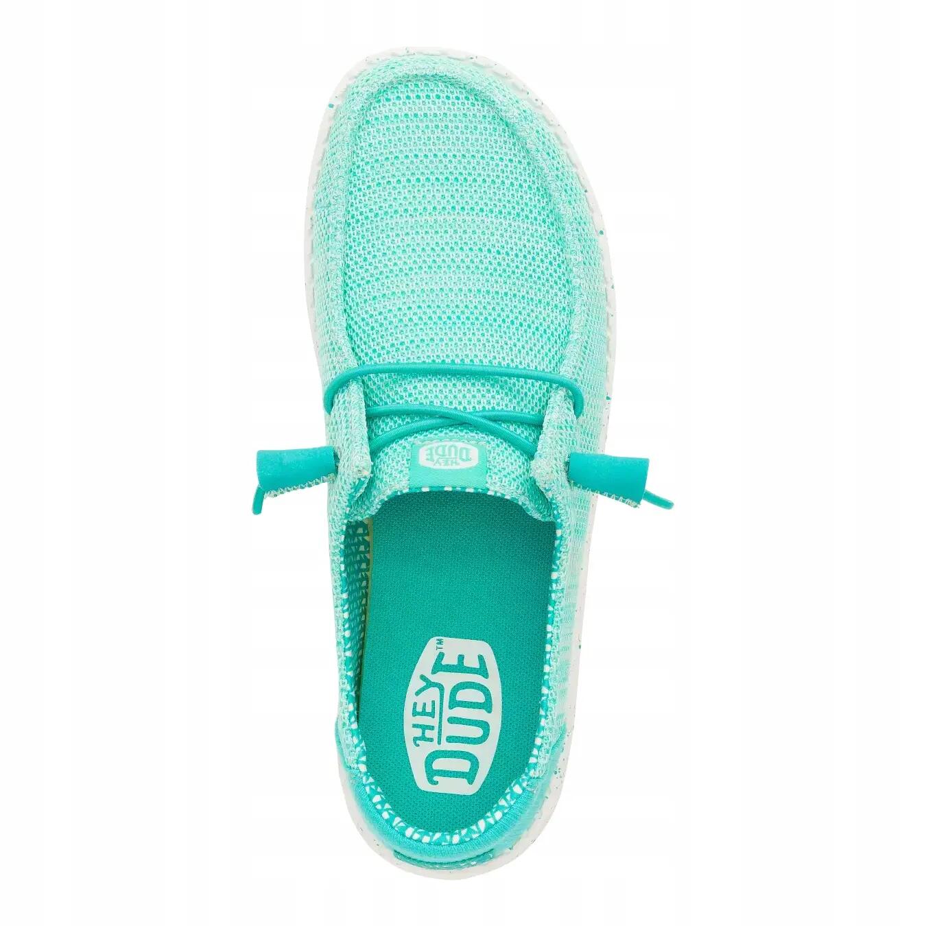 Buty HEY DUDE WENDY STRETCH MESH CERAMIC Niebieski 6/6