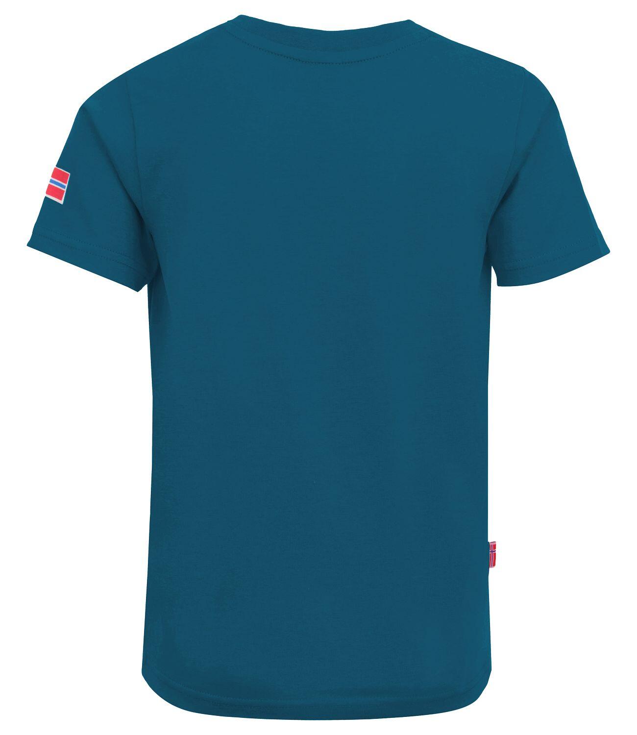T-shirt enfant Windrose T vert pétrole/lime 2/3
