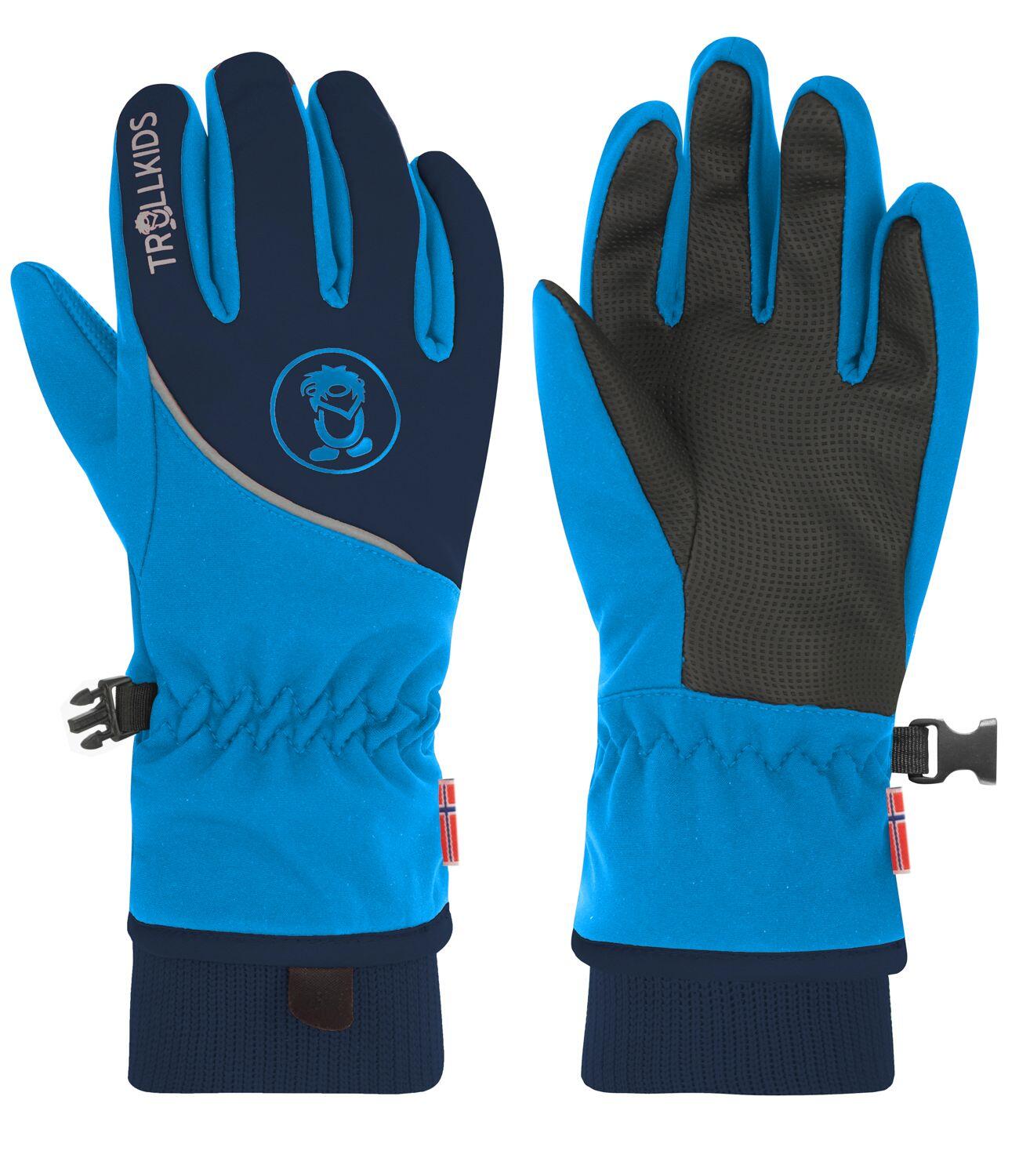 TROLLKIDS Kinder Handschuhe Trolltunga Marineblau / Mittelblau