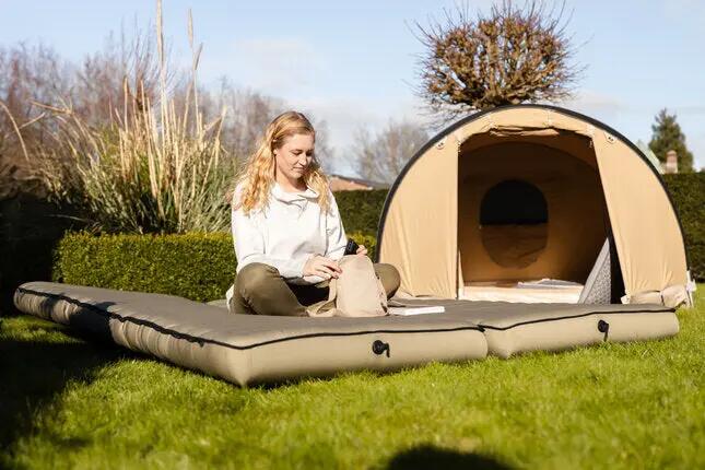 Camping Luftbett Chatou Isomatte Matratze Gäste Bett Baumwolle 9/9