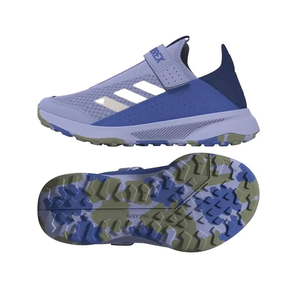 Chaussures de randonnée montagne adidas terrex voyager slipon Bleu/Blanc 3/6