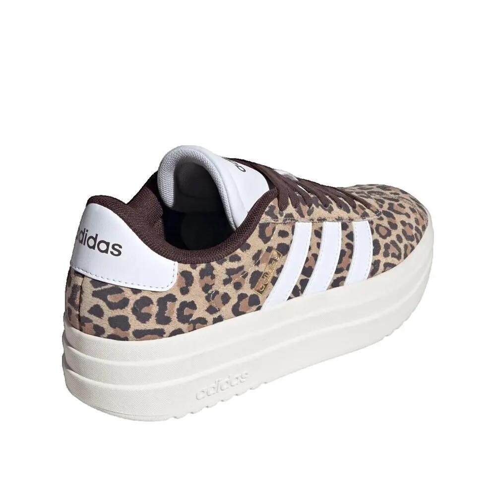 Sapatos Adidas VL Court Bold Femme Marron 3/3