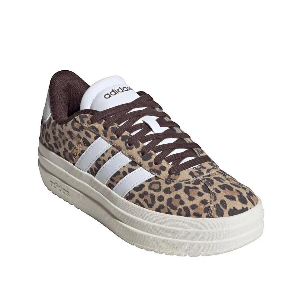Sapatos Adidas VL Court Bold Femme Marron 2/3