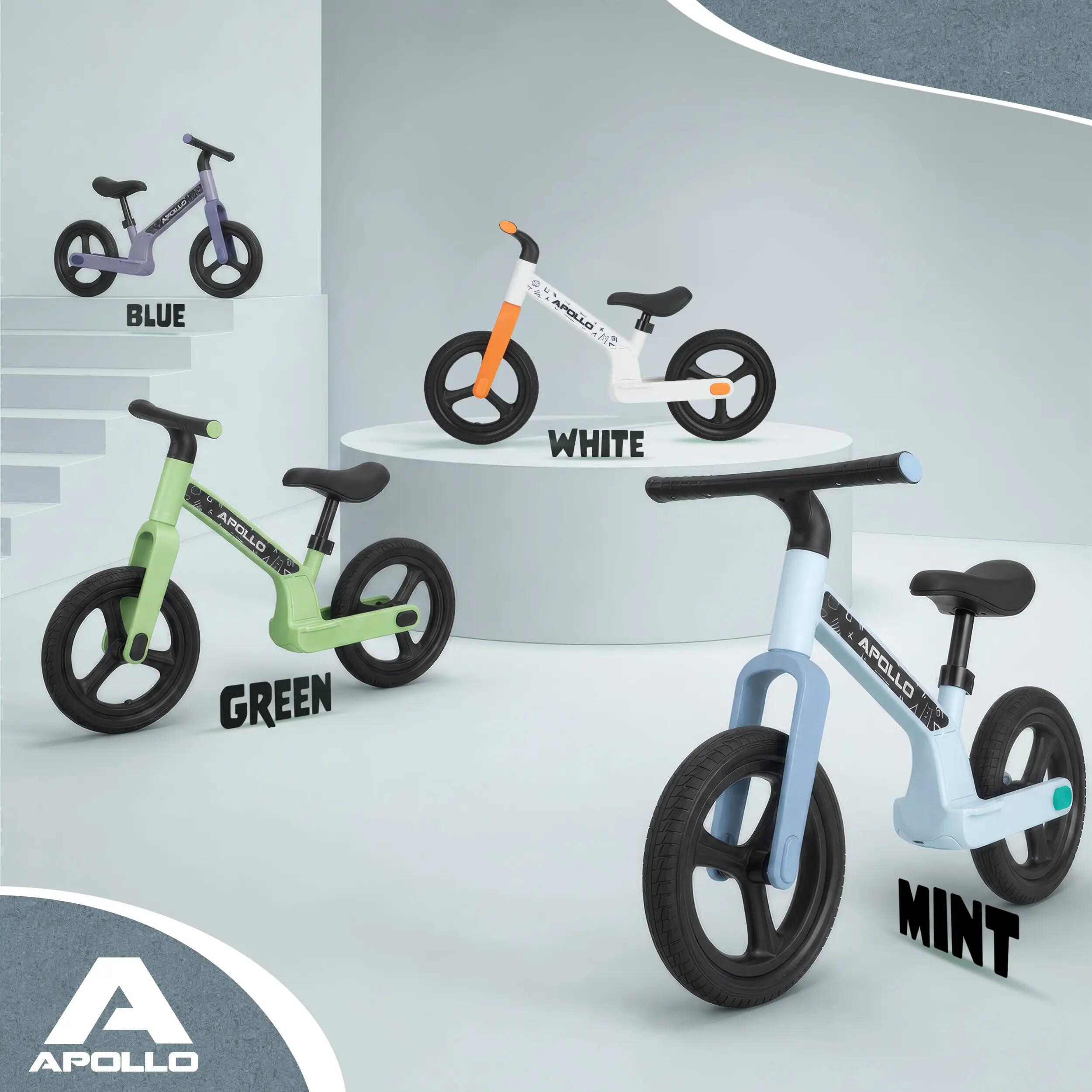 Loopfiets Kinderen Trailbuddy LED 12 inch vanaf 2 jaar Blauw 7/7