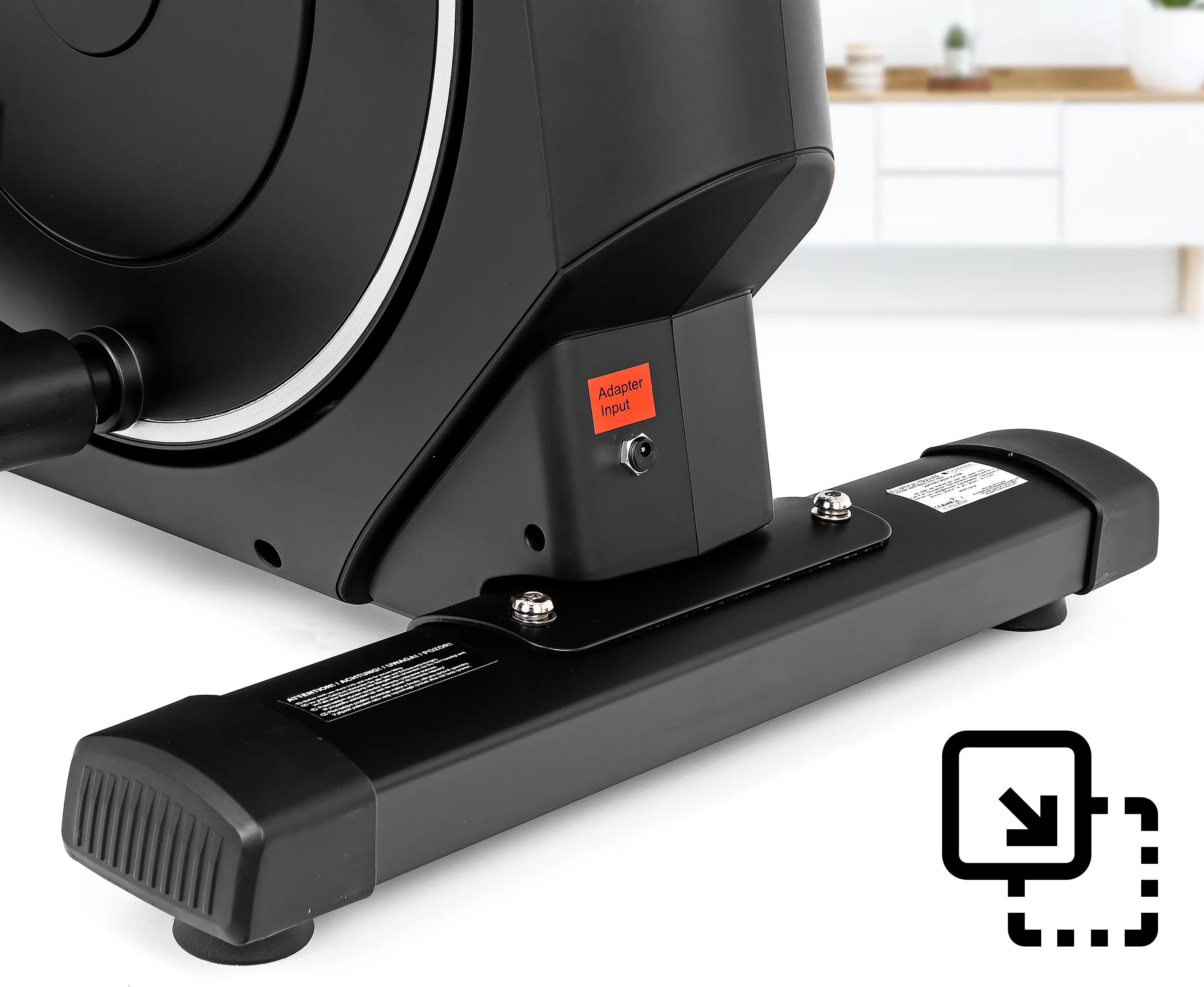 Trenażer eliptyczny elektromagnetyczny Sapphire SG-550E Orion programy koło12kg 12/12