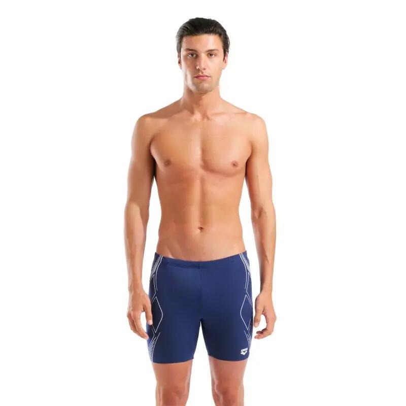 Jammer Arena Graphic Mid Uomo Navy Bianco 5/7