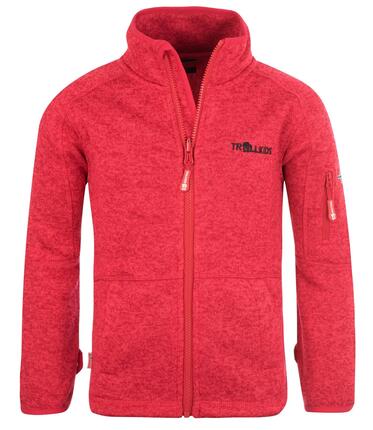 Veste polaire pour enfants Jondalen vert clair / bleu