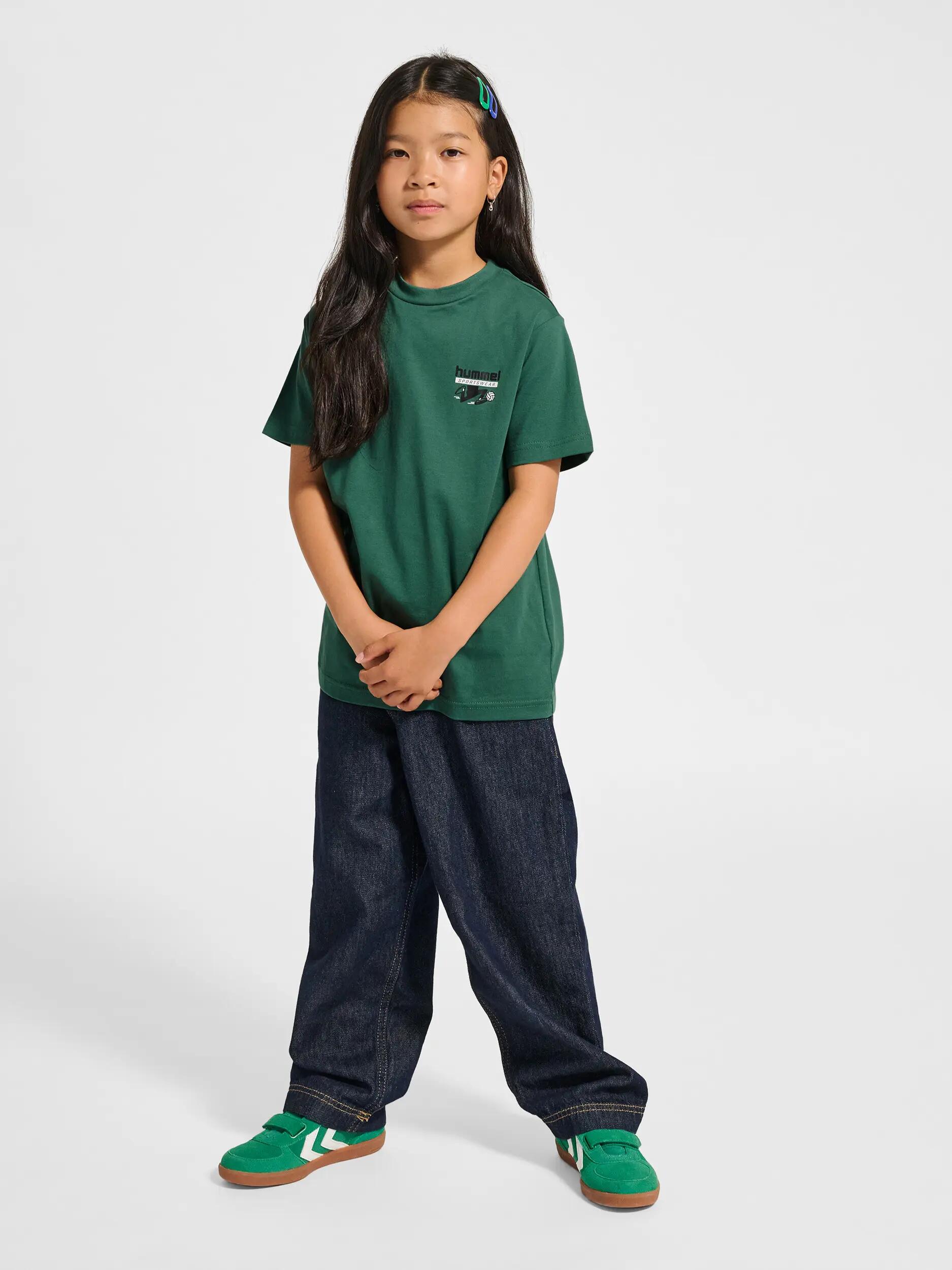 Instap T-Shirt Hmljr Reg Uniseks Kinderen 4/12