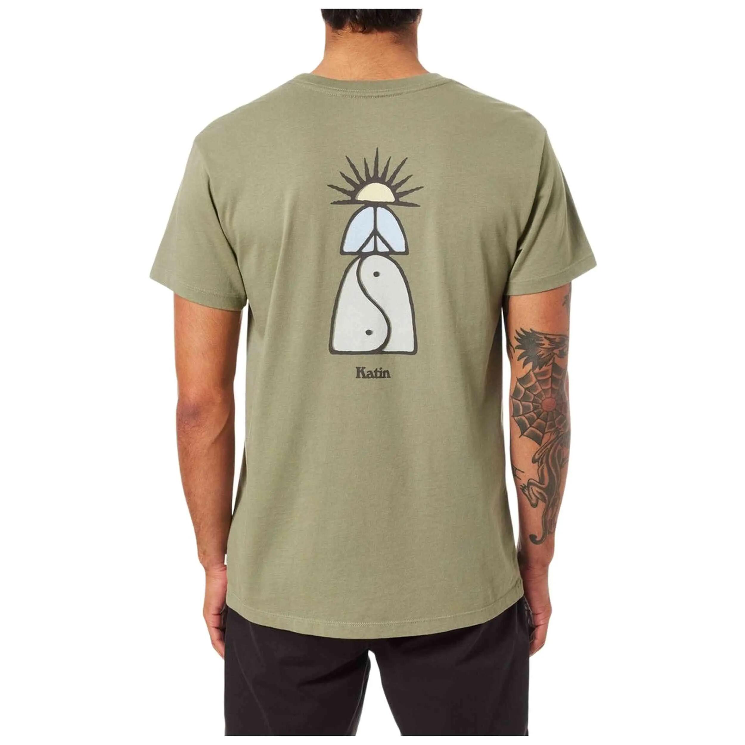 T-shirt Katin modelo SP25GSLEV-SAGE para homem 3/3