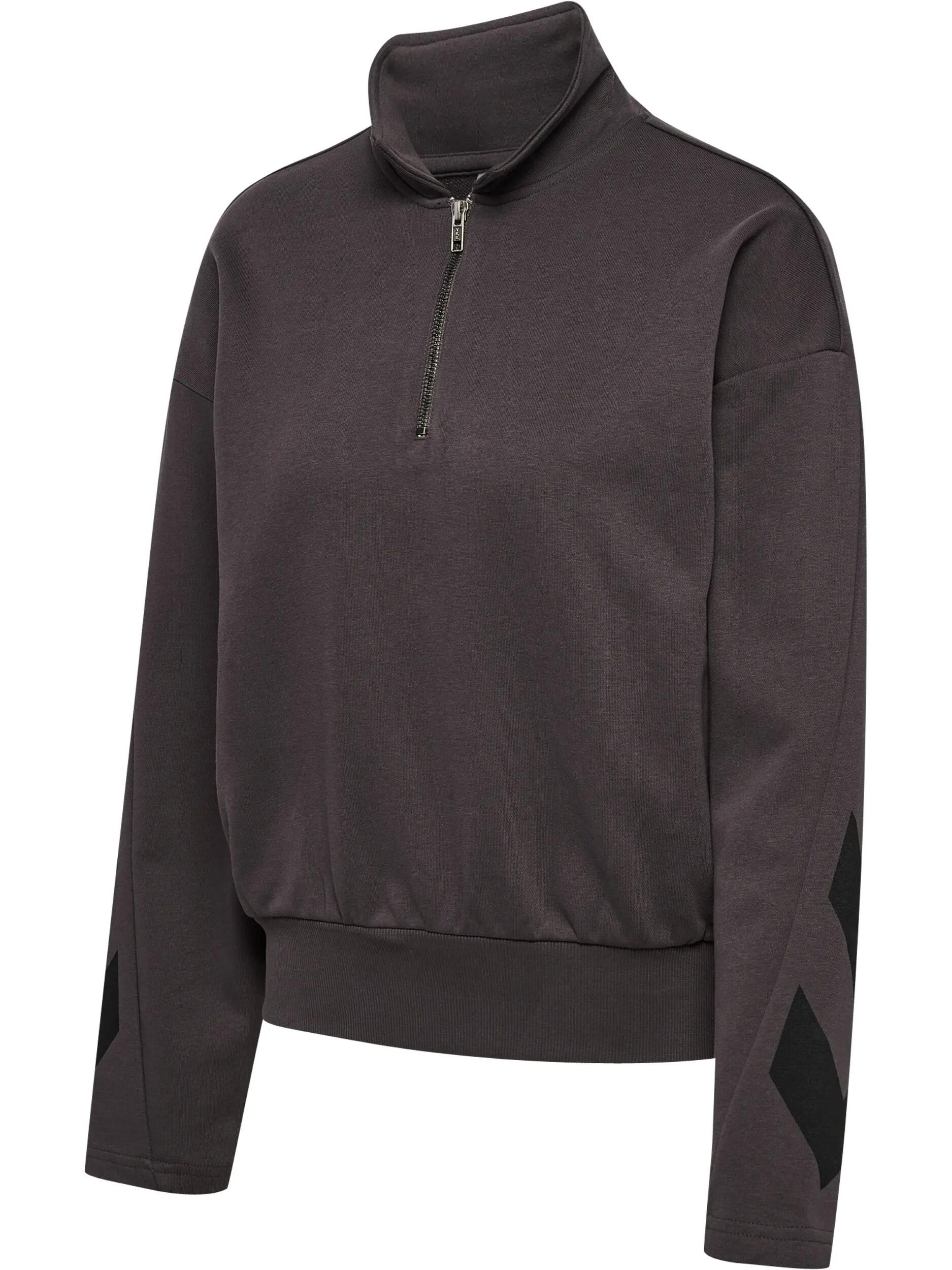 Sweatshirt z kołnierzykiem polo 1/2 zamkiem damski Hummel I-D 2/6