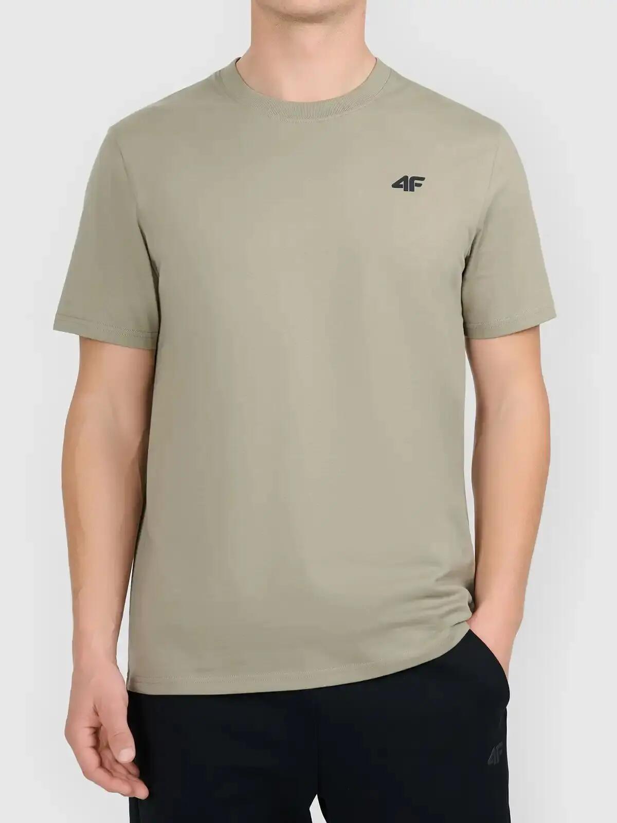 4F heren T-shirt M3578 3/4