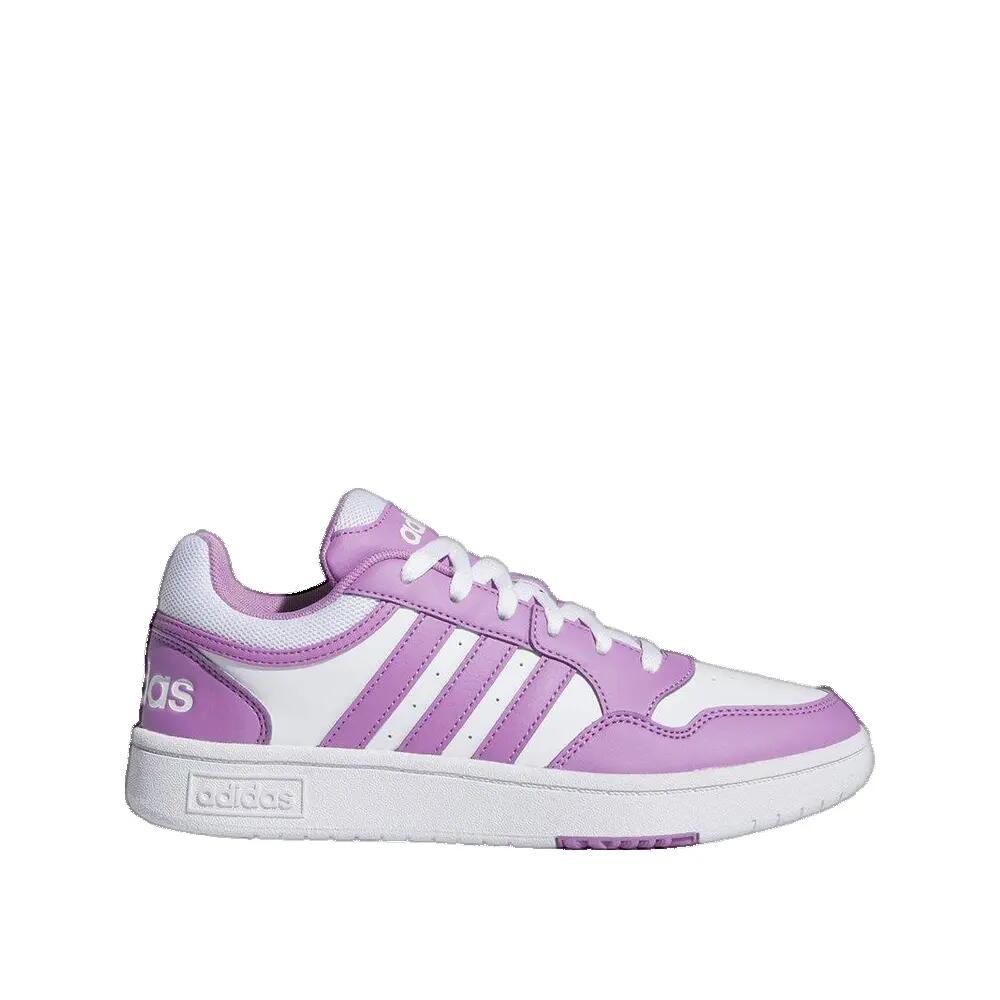 Sapatos de basquetebol adidas Hoops 3.0 Branco/Violeta 2/5