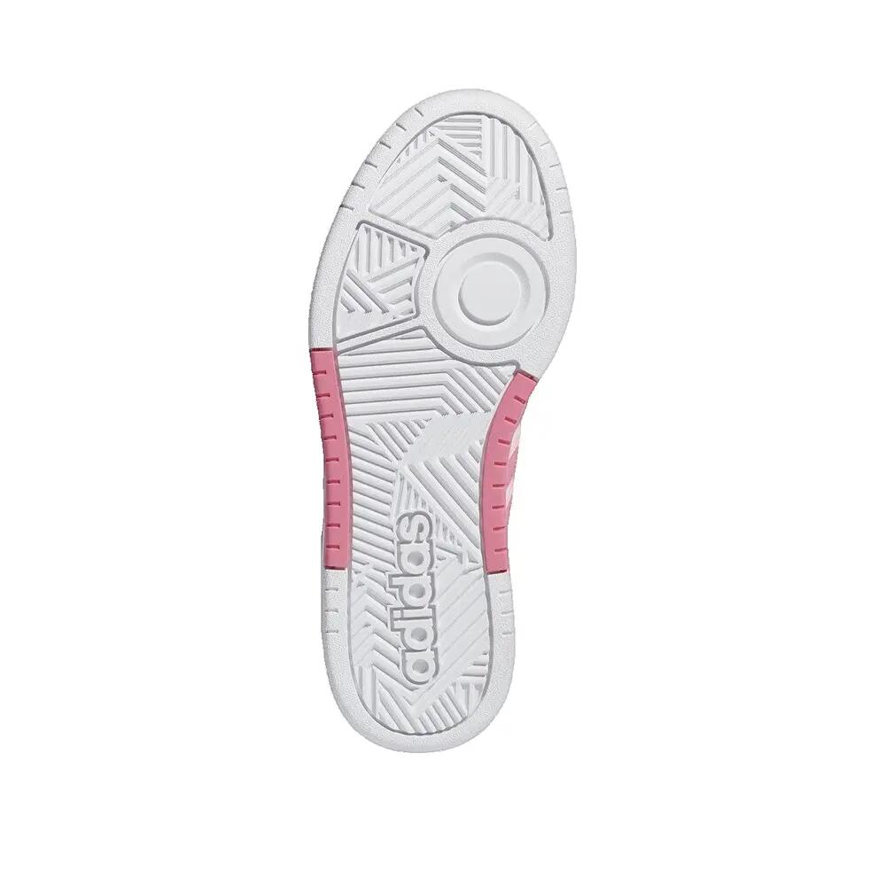 Chaussures adidas Hoops 3.0 Bold Blanc/Rose 2/3