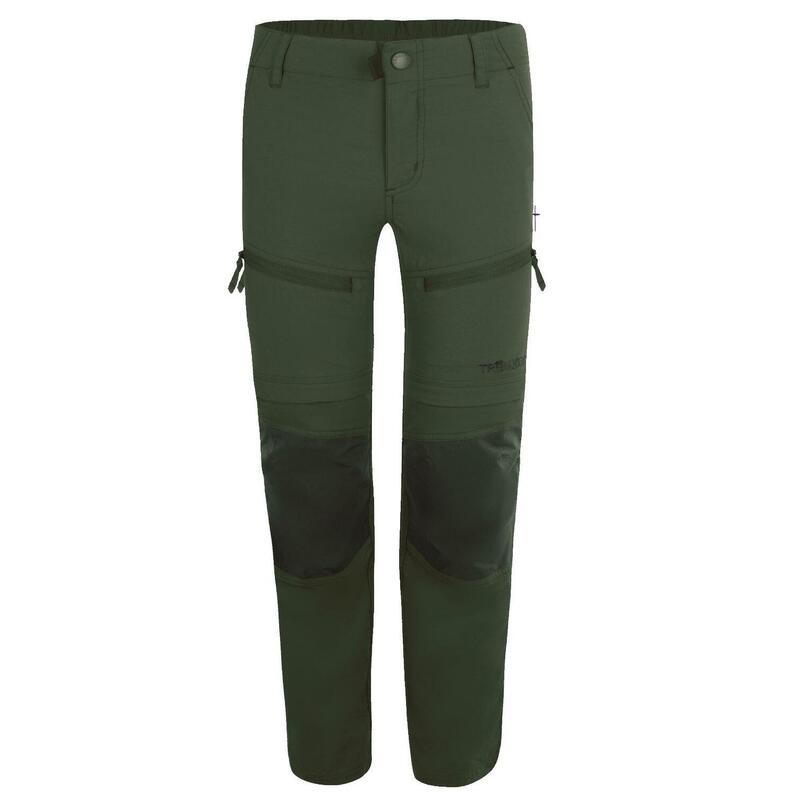 Pantalon de trekking pour enfants Zip Off Nordfjord vert forêt