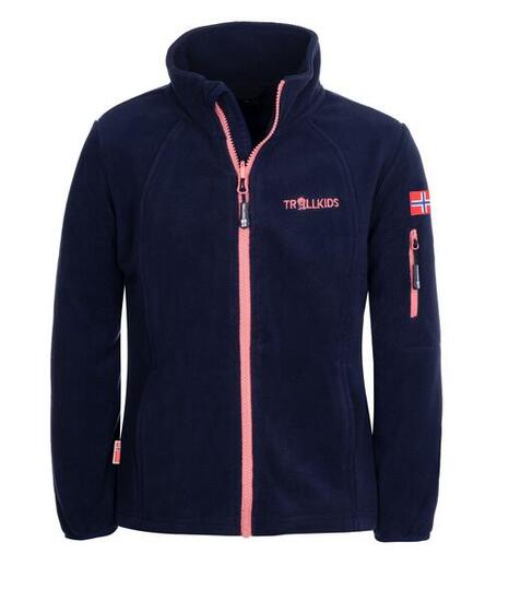 Kinder Fleece Jacke Arendal PRO Marine/Antikrosa