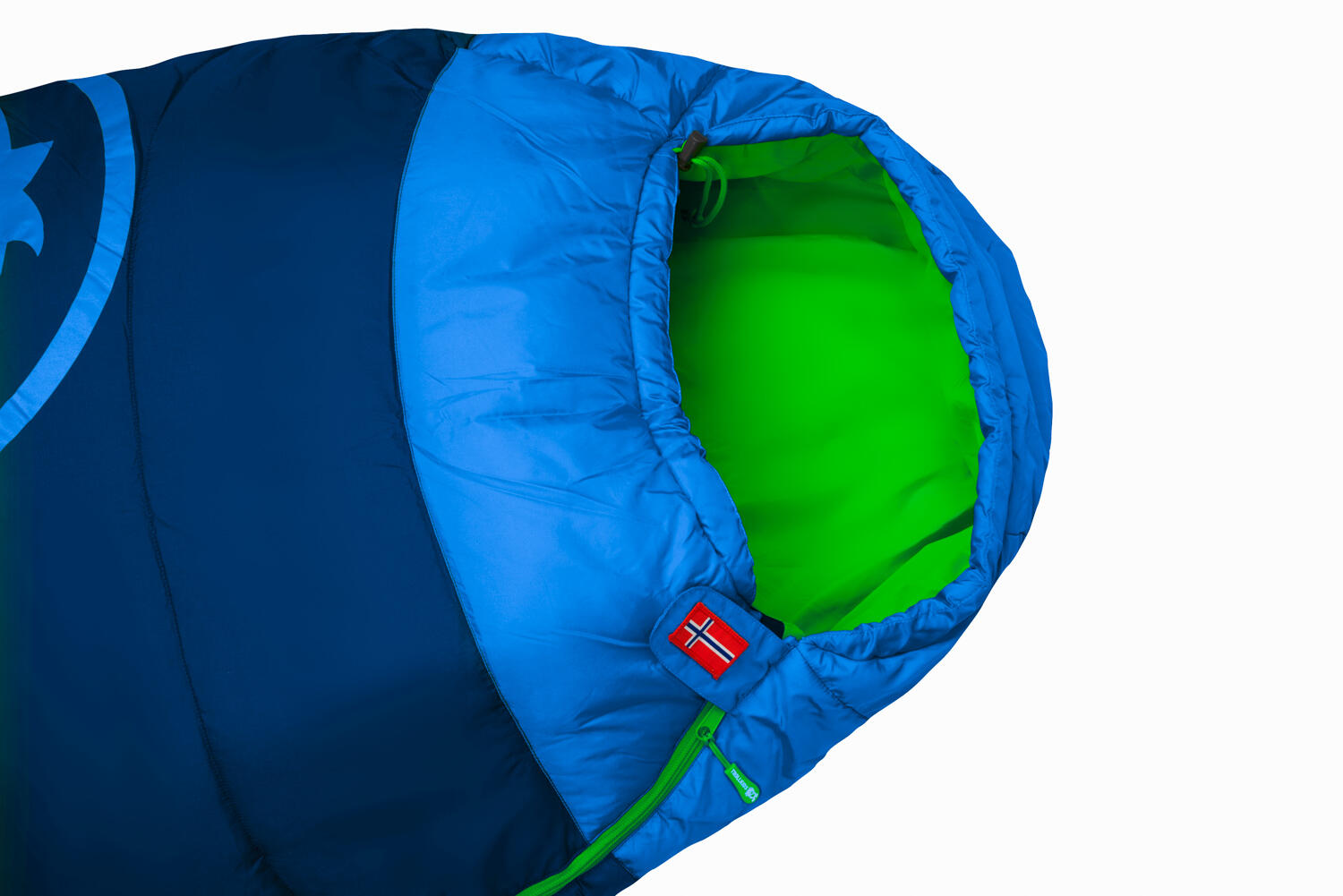 Kinder Schlafsack Fjell Dreamer Marineblau / Grün 4/7