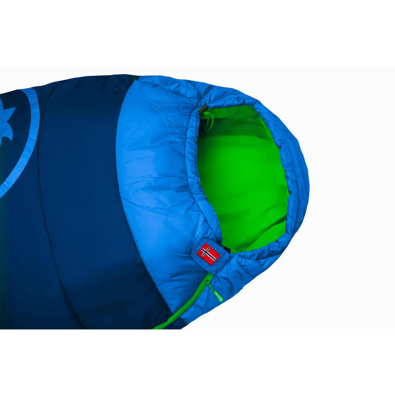 Kinder Schlafsack Fjell Dreamer Marineblau / Grün
