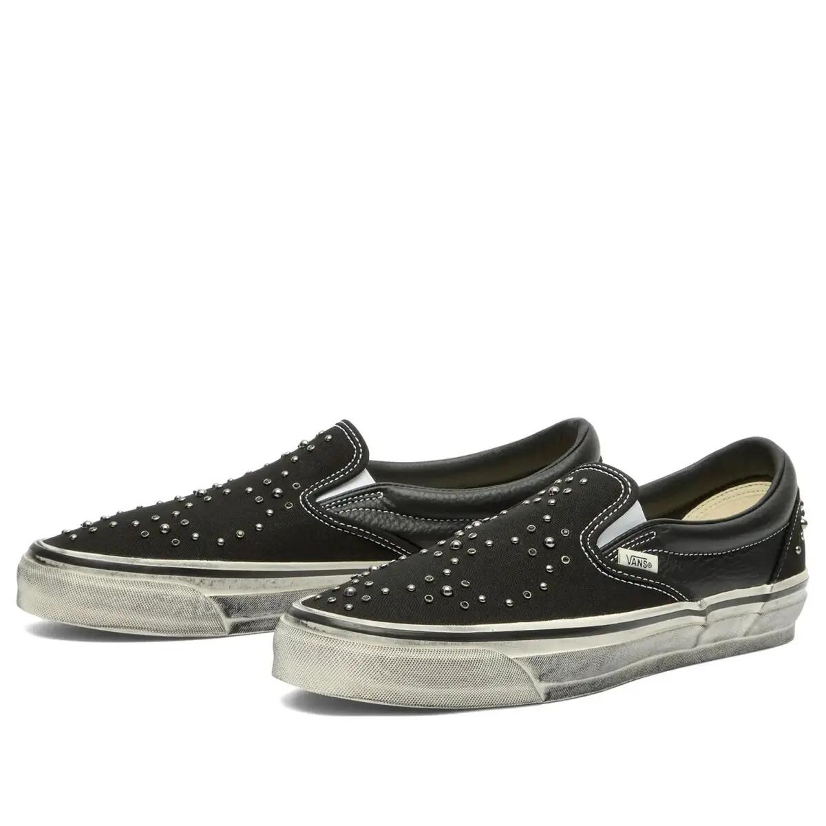 Vans Lx Classic Slip On 98 Pearlized Pack Blackout 2/5