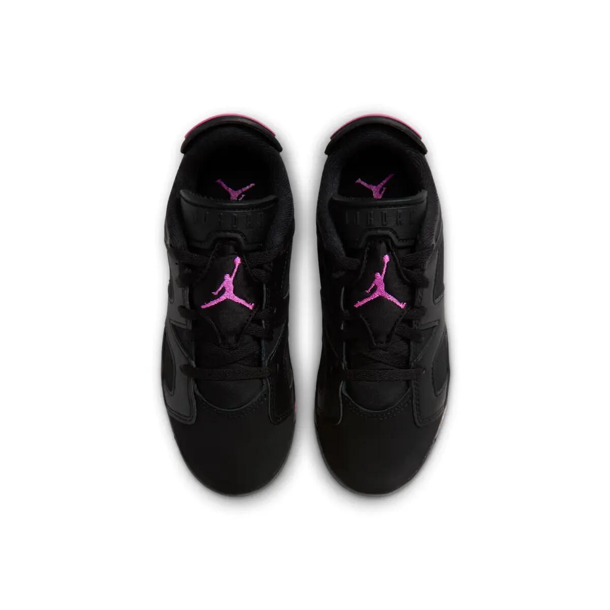 Jordan 6 Retro Low Black Fierce Pink (PS) 4/6