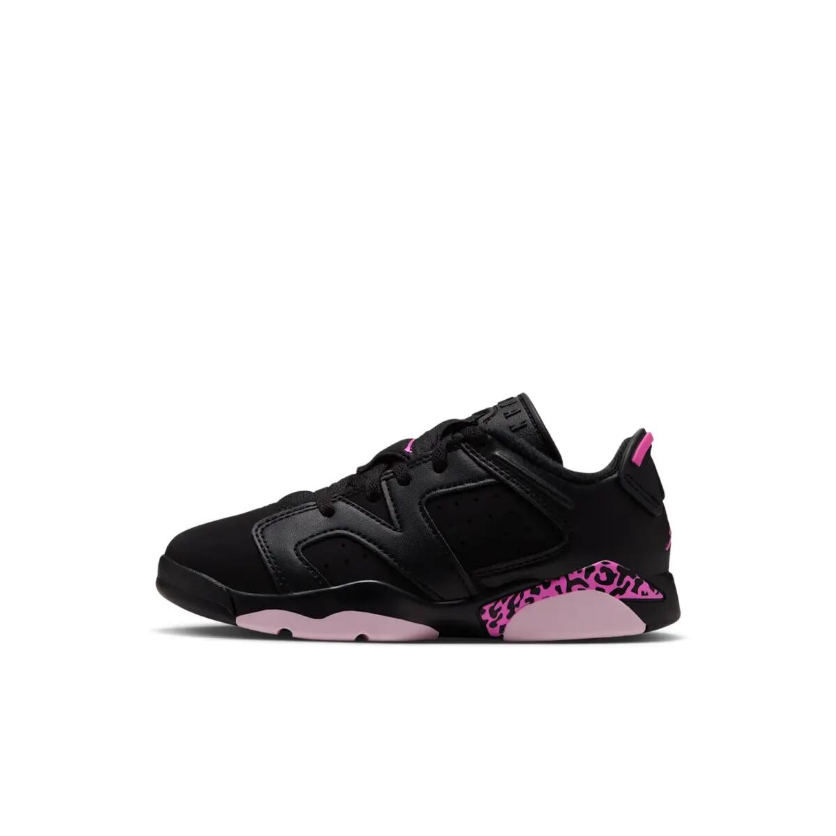 Jordan 6 Retro Low Black Fierce Pink (PS) 2/6