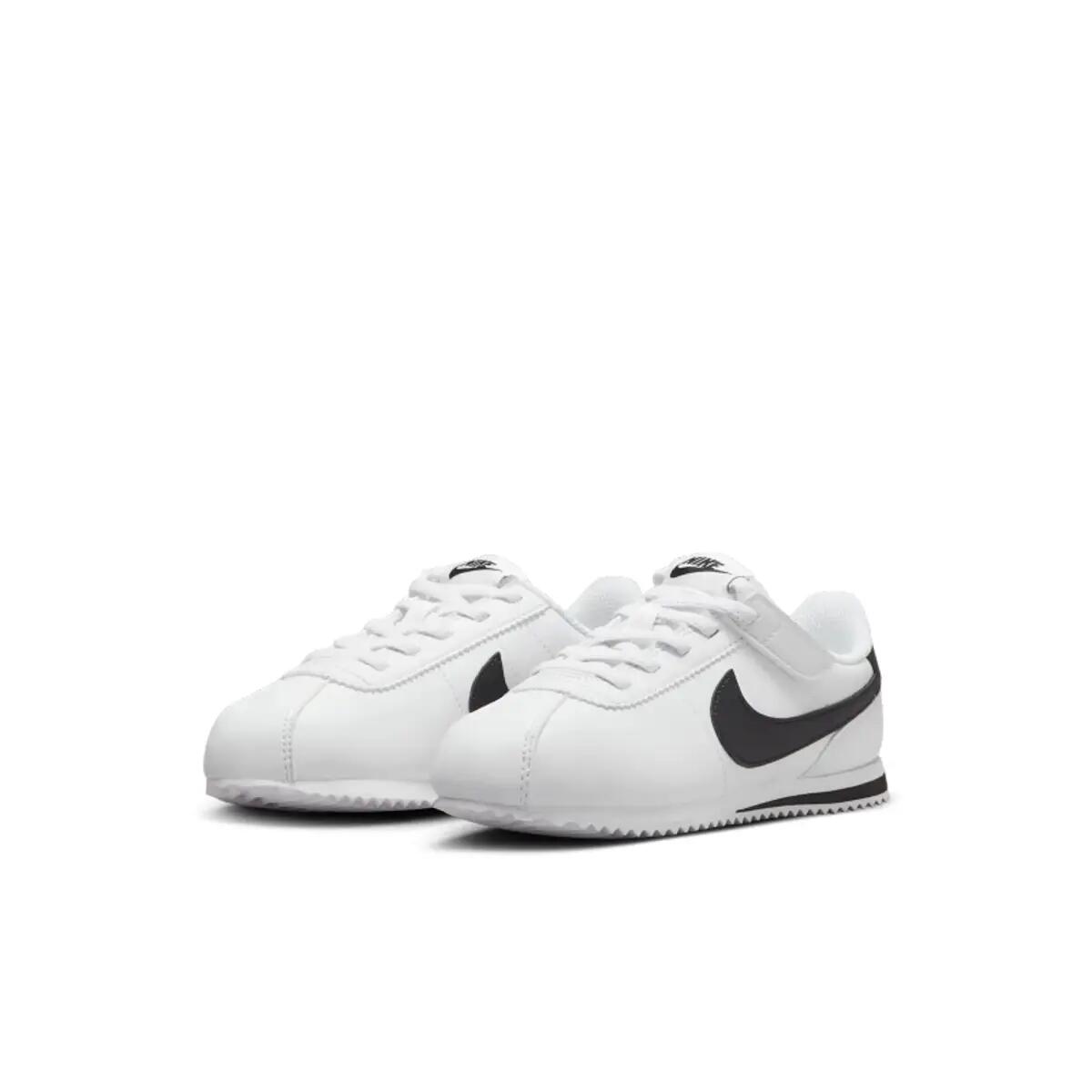 Nike Cortez EasyOn White Black (PS) 5/6