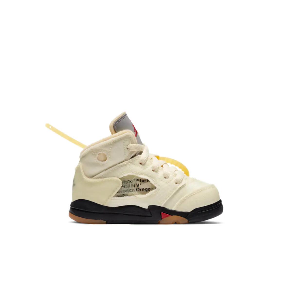 Jordan 5 Retro Off-White Sail (TD) 5/6