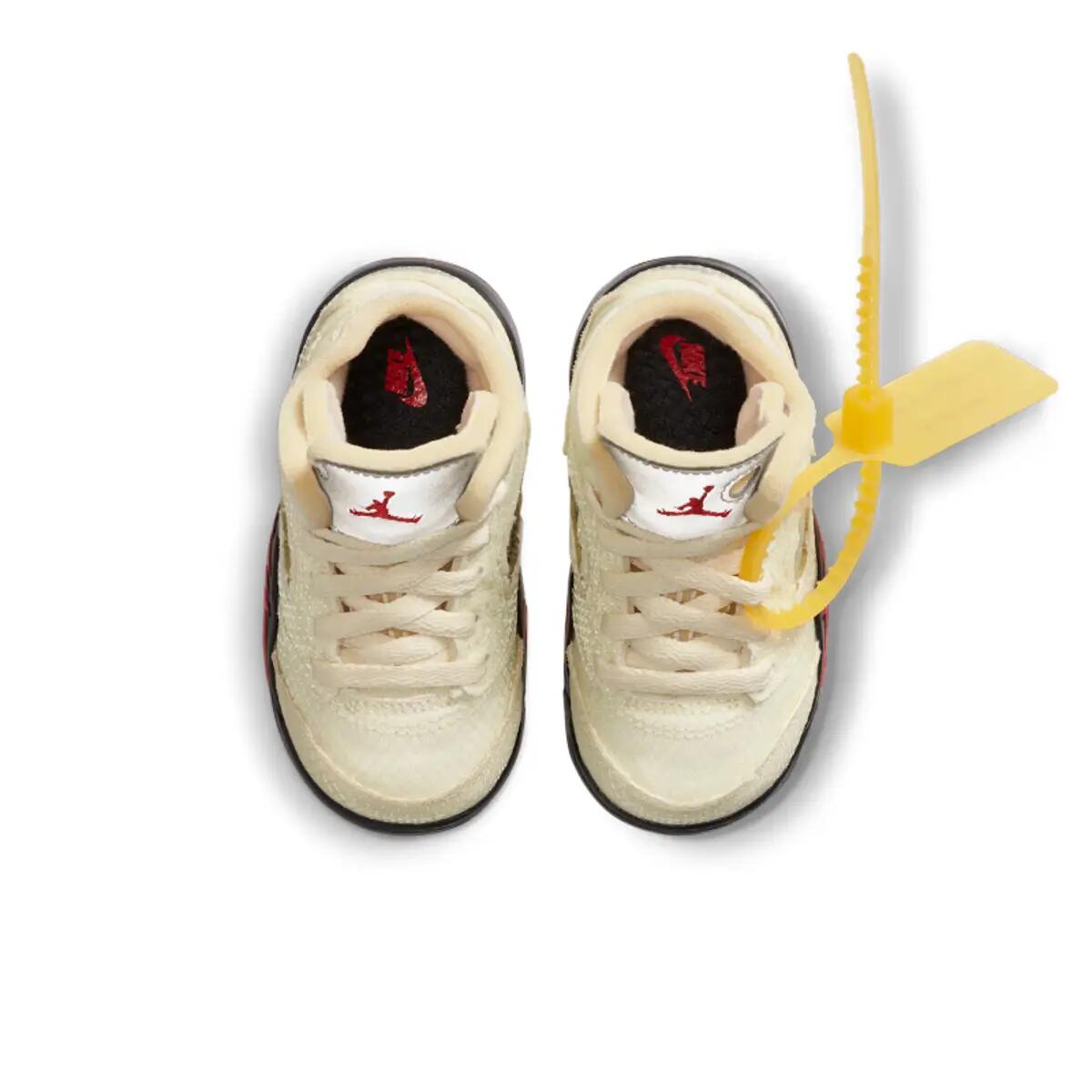 Jordan 5 Retro Off-White Sail (TD) 4/6
