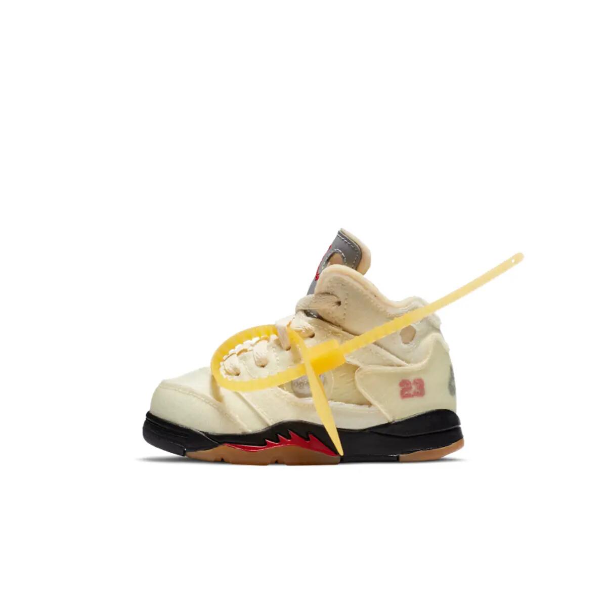 Jordan 5 Retro Off-White Sail (TD) 3/6