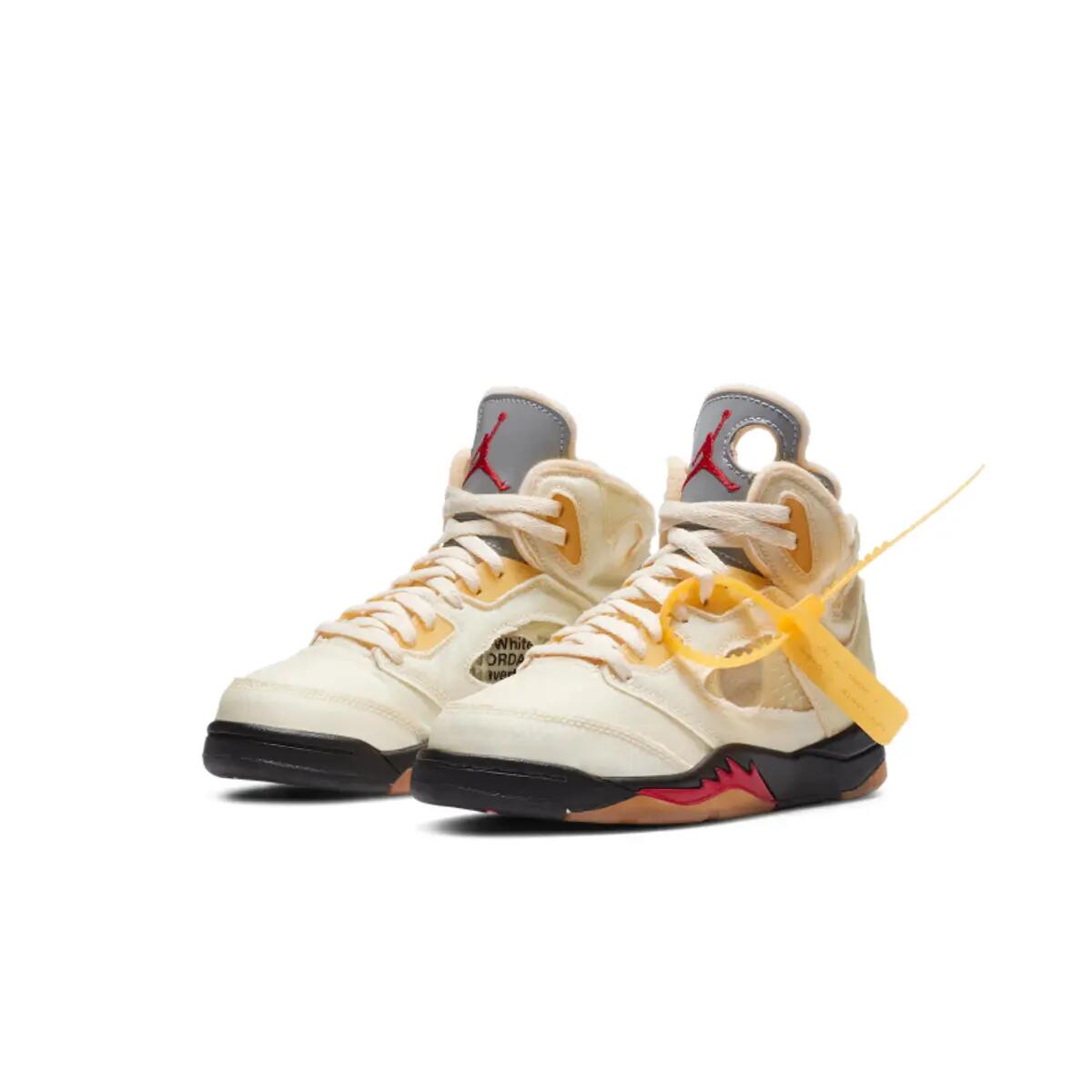 Jordan 5 Retro Off-White Sail (PS) 6/6