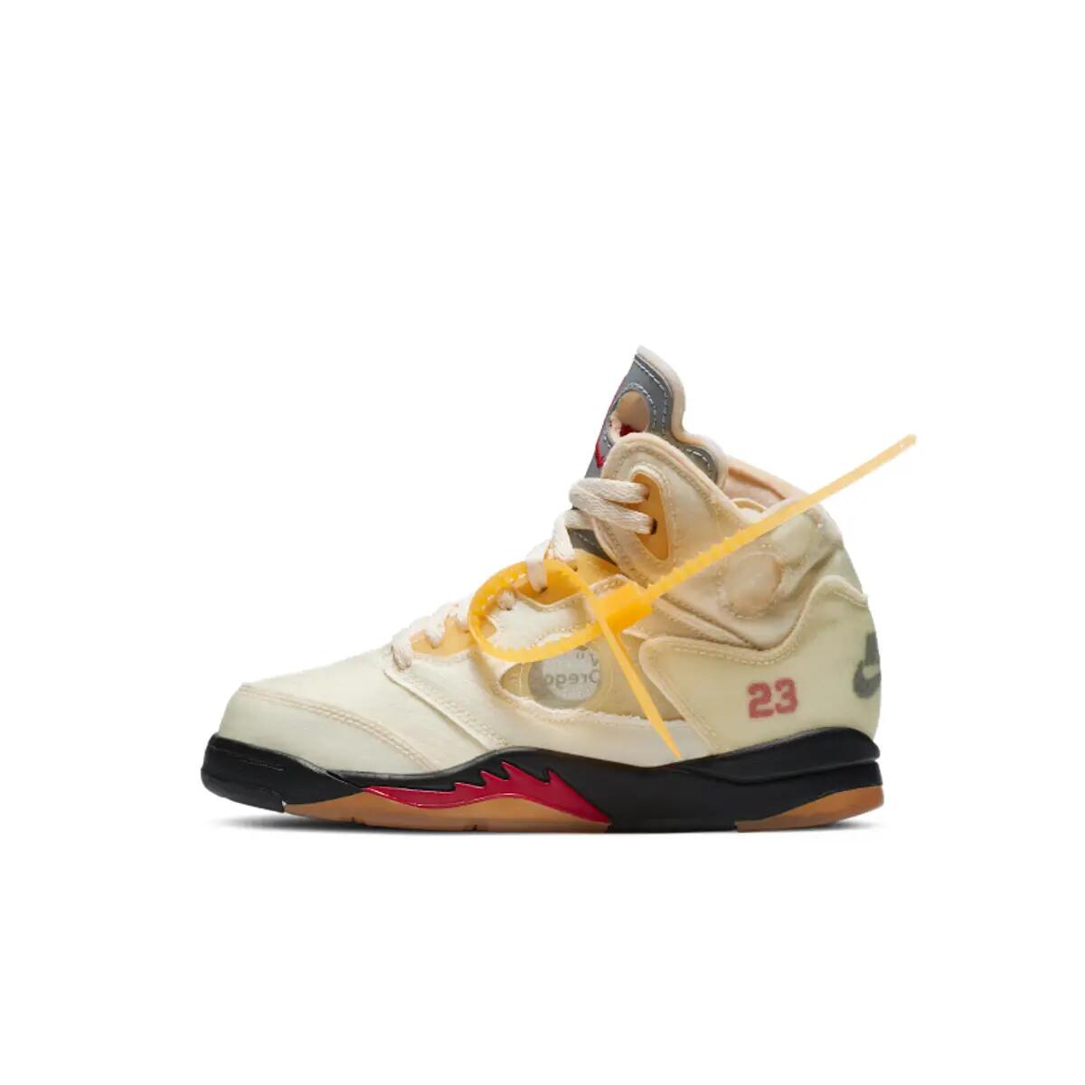 Jordan 5 Retro Off-White Sail (PS) 3/6