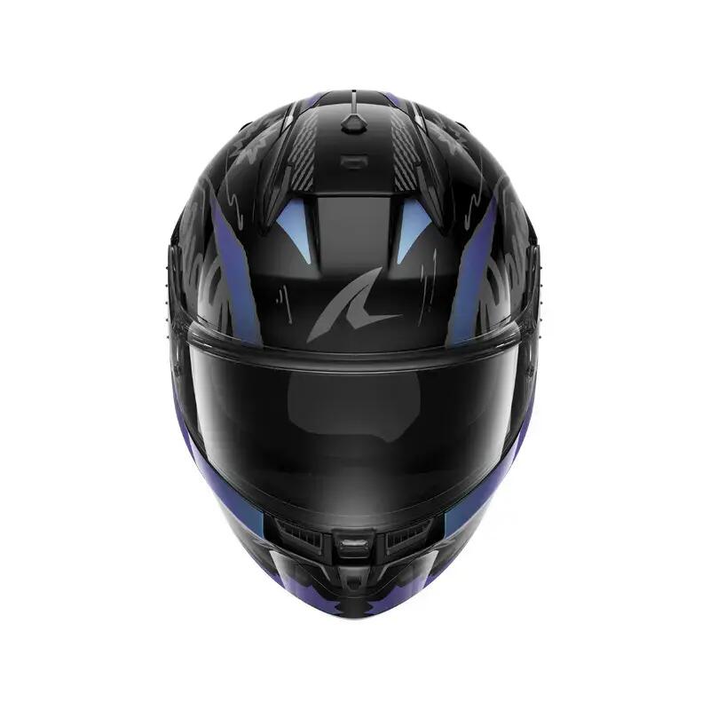 Kask motocyklowy z pełną twarzą Shark D-Skwak 3 Streetrush 2/2