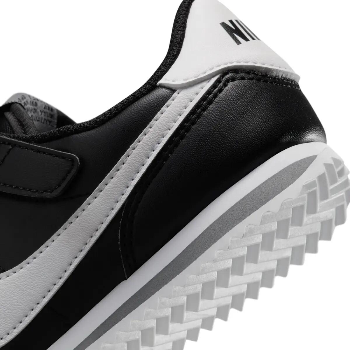 Nike Cortez EasyOn Black Cool Grey White (PS) 5/6