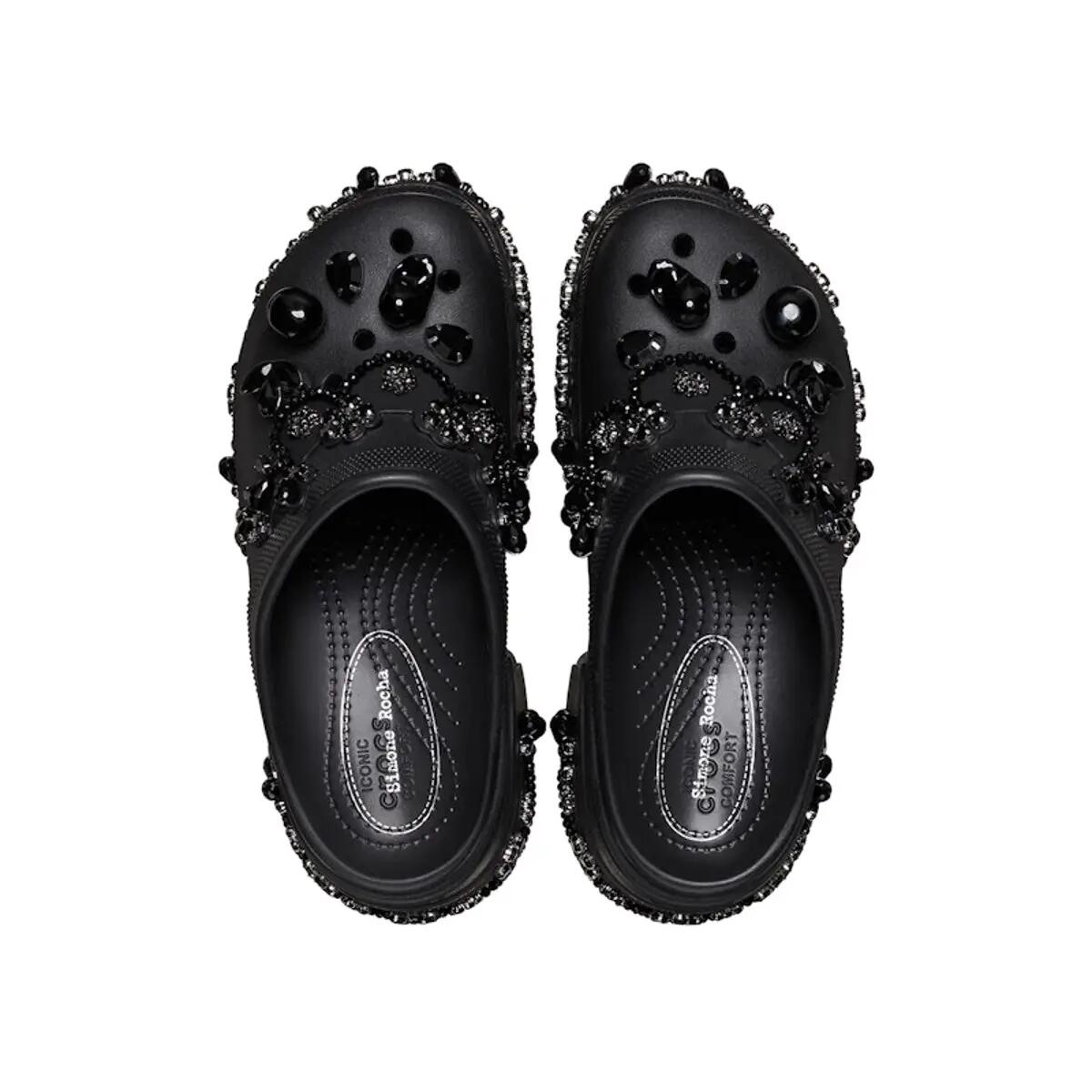 Crocs Siren Clog Simone Rocha Black 3/3