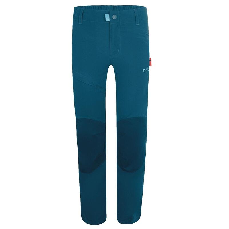Pantalon de trekking pour enfants Slim Fit Hammerfest PRO bleu pétrole