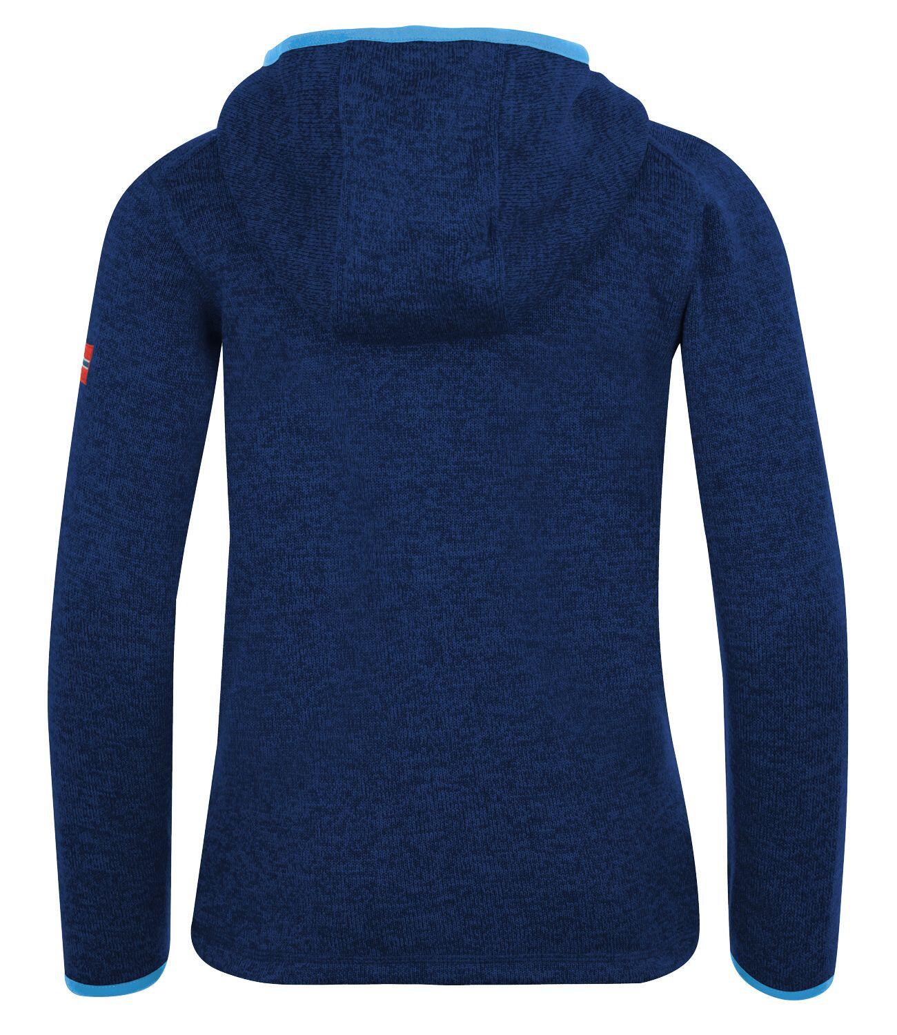 Kinder Fleecejacke Jondalen XT Französischblau 2/2