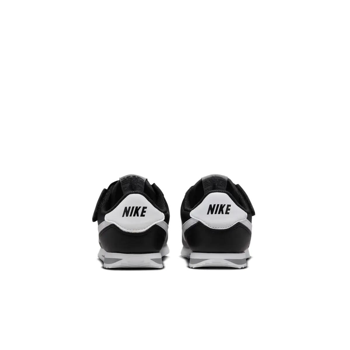 Nike Cortez EasyOn Black Cool Grey White (PS) 3/6