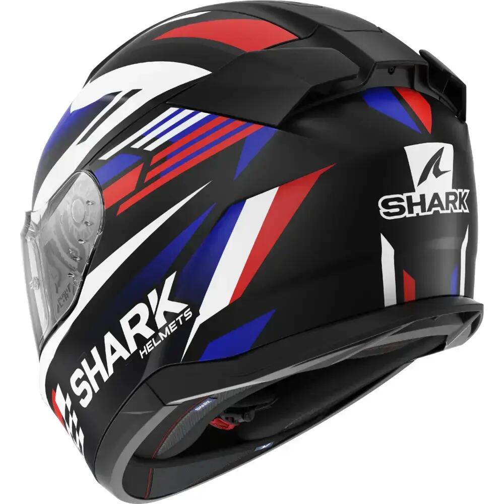 Kask motocyklowy z pełną twarzą Shark D-SKWAL 3 Firstlap 3/3